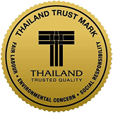 ได้รับคัดเลือกให้ใช้<span class='inline-block'>ตราสัญลักษณ์</span> "Thailand Trust Mark (T Mark)" <span class='inline-block'>ตราสัญลักษณ์</span><span class='inline-block'>แห่งคุณภาพสินค้า</span><span class='inline-block'>และบริการไทย</span>​